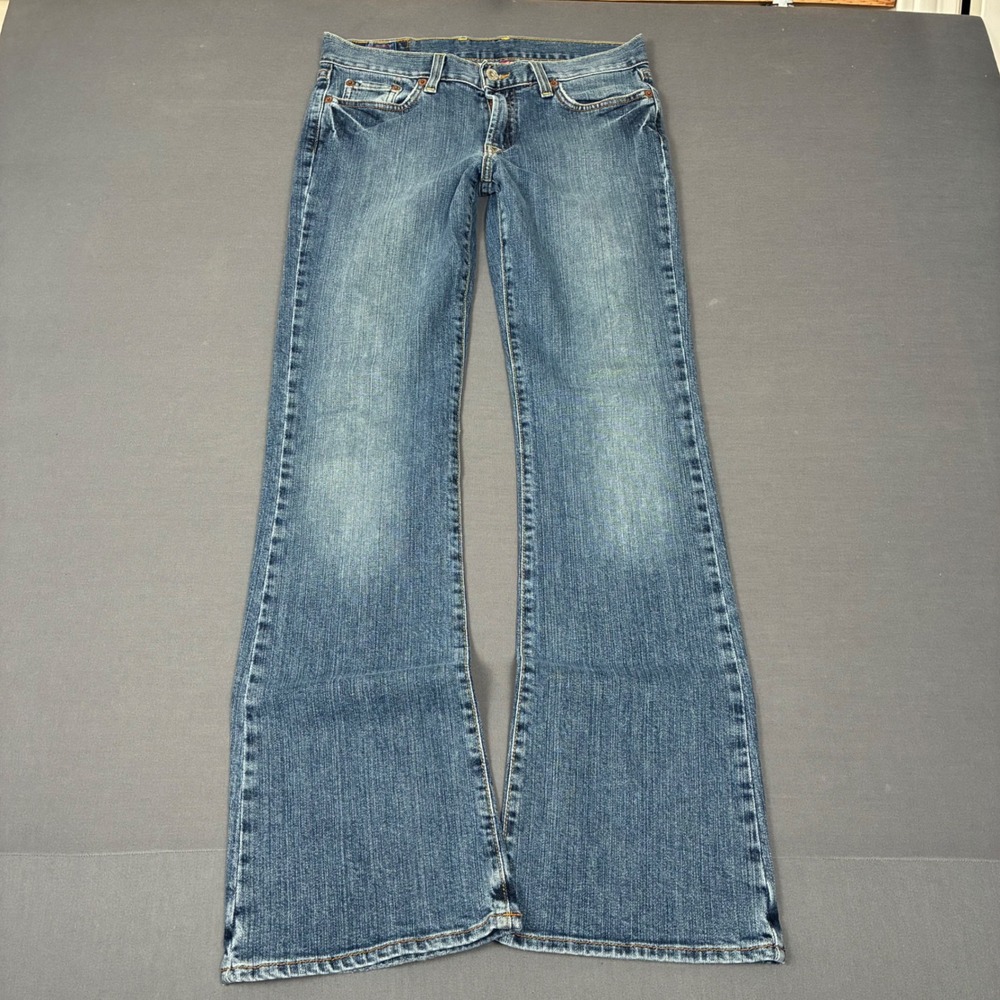 Vintage Lucky Brand Low Rise Flared Jeans Women's Size 4/27 (29x31) Made in USA